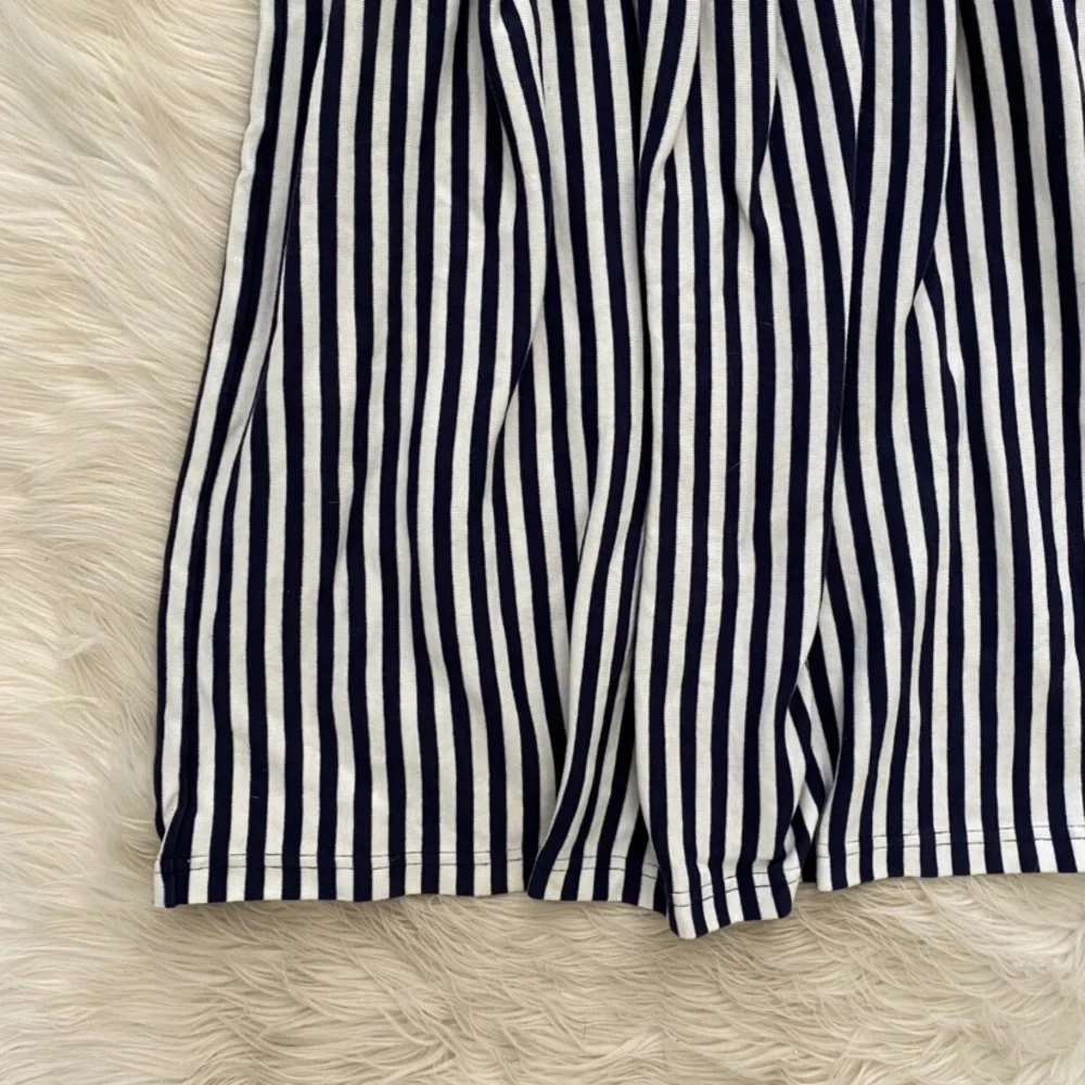 Hanna Andersson Navy Blue Stripe Play Dress